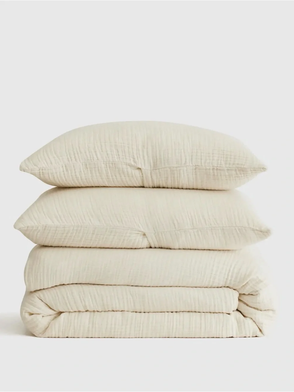 Quince Airy Gauze 100% Organic Cotton Mist Dream Quilt - Retail $150